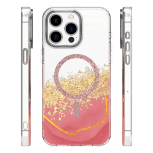 Epoxy Mag dėklas, skirtas Apple iPhone 14 Pro 6,1" rožinis - Image 2