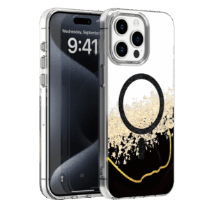 Epoxy Mag dėklas Apple iPhone 14 Pro 6,1" juodas