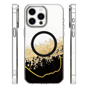 Epoxy Mag dėklas, skirtas Apple iPhone 15 Pro 6,1" juodas - Image 2