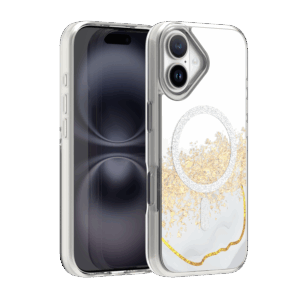 Epoxy Mag dėklas Apple iPhone 16 6,1" baltas