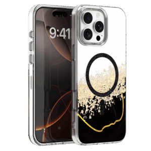 Epoxy Mag dėklas, skirtas Apple iPhone 16 Pro Max 6,9" juodas