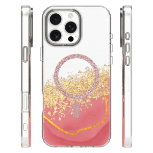 Epoxy Mag dėklas Apple iPhone 16 Pro 6,3" rožinis - Image 2