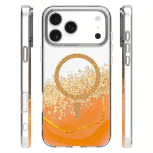 Epoxy Mag dėklas Apple iPhone 17 Pro 6,3'' oranžinis - Image 2