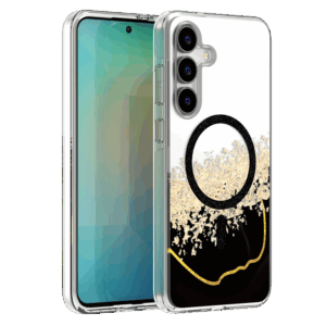 Epoxy Mag dėklas Samsung Galaxy S26 Plus telefonui, juodas
