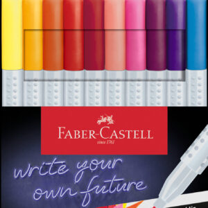 Flomasteriai Faber-Castell Grip Boldpen, 20 vnt./pak. - Image 1