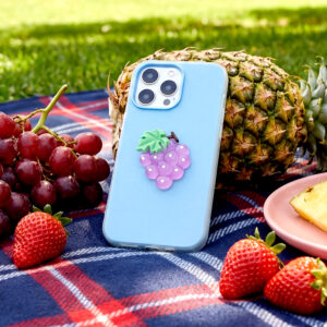 „Fruit“ 2in1 dėklas, skirtas „Apple iPhone 16“ 6,1" mėlynas - Image 7