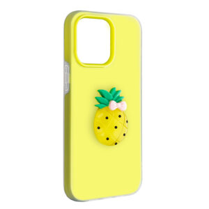 „Fruit“ 2in1 dėklas, skirtas „Apple iPhone 17“ 6,3" geltonas - Image 4