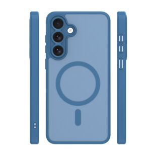 Mag Matt dėklas Samsung Galaxy S26 Plus tamsiai mėlynas apsauga kamerai - Image 3