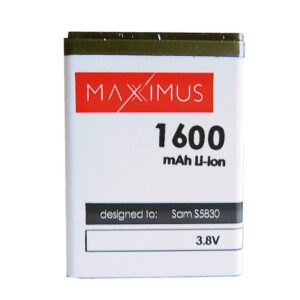 Akumuliatorius MAXXIMUS SAM S5830 1600mAh
