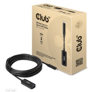 CABLE USB-C TO USB 5M/M/F CAC-1536 CLUB3D - Image 1