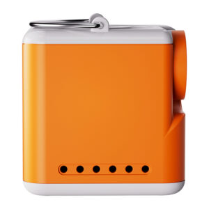 Flextail Nano Pump 5C2 portable pump oranžinės spalvos - Image 3