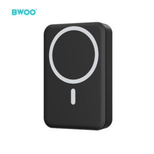 BWOO 20W 10000 mAh išorinė baterija, juoda