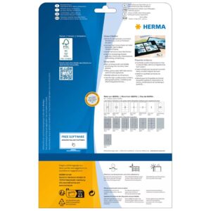 HERMA 4909 etiketė spausdinimui Balta Lipni spausdintuvo etiketė - Image 2