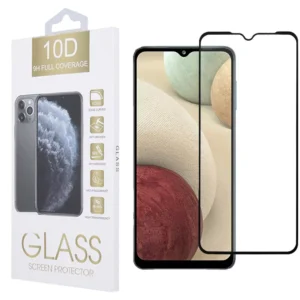 10D grūdintas stiklas Samsung Galaxy A32 4G su juodu rėmeliu