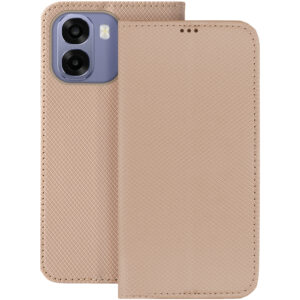 Išmanusis magnetinis dėklas, skirtas Oppo A6 4G / A6 5G / A6X 4G / A6X 5G / A6S 4G / A6S 5G Global auksinės spalvos