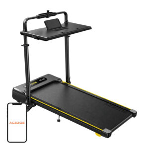 ACEZOE P20 Foldable Electric Treadmill juodos spalvos and geltonos spalvos