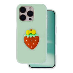 Fruit 2in1 dėklas Apple iPhone 16 Pro Max 6,9" žalias