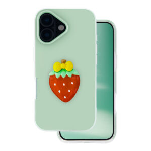 Fruit 2in1 dėklas Apple iPhone 16 6,1" žalias