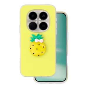 „Fruit“ 2in1 dėklas, skirtas „Xiaomi Redmi Note 15 Pro 5G“ (EU), geltonas