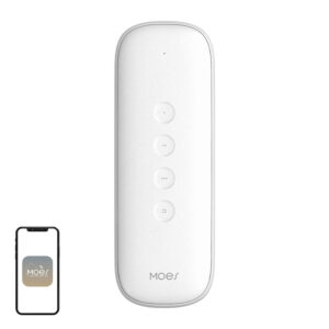 MOES ZR-SR-R01-WH ZigBee Scene Switch, IP55 (White)