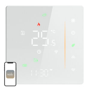 MOES WHT-006-GB-WH Wi-Fi Thermostat for Electric Heating (White)