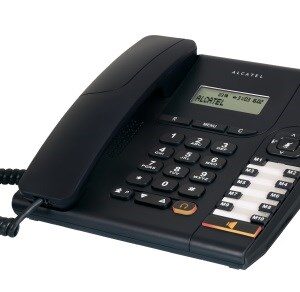 Analoginis telefonas ALCATEL Temporis 580 laidinis Juoda - Image 1