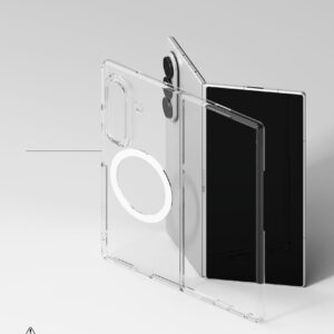 RINGKE SLIM MAGNETIC MAGSAFE GALAXY Z FOLD 8 ULTRA CLEAR - Image 5