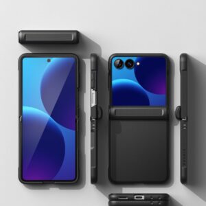 RINGKE ONYX FLAP Samsung Galaxy Z FLIP 8 JUODAS - Image 5