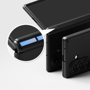 RINGKE ONYX FLAP MAGNETINIS MagSafe DĖKLAS Samsung Galaxy Z FOLD 8 ULTRA JUODAS - Image 5
