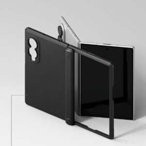 RINGKE ONYX FLAP MAGNETINIS MagSafe DĖKLAS Samsung Galaxy Z FOLD 8 JUODAS - Image 5
