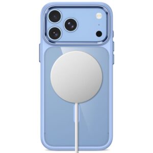 Tech-Protect MAGMAT MagSafe CC iPhone 17 PRO / 18 PRO ŠVIESIAI MĖLYNAS/SKAIDRUS - Image 5
