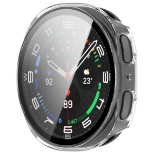 Tech-Protect DEFENSE 2-PACK SAMSUNG Samsung Galaxy WATCH 8 / 9 (40 MM) MATINIS JUODAS IR SKAIDRUS - Image 5