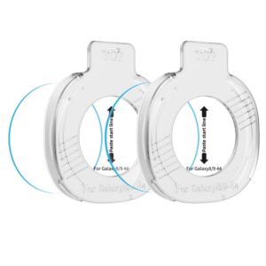 GRŪDINTAS STIKLAS Tech-Protect EASY SET+ 2-PACK SAMSUNG Samsung Galaxy WATCH 8 / 9 (44 MM) SKAIDRUS - Image 4