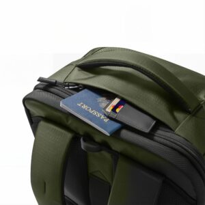 Tech-Protect DEFENDER S70 RYANAIR & WIZZAIR KELIONINĖ KUPRINĖ NEŠIOJAMAM KOMPIUTERIUI, 24L 40x30x20, KARINĖ ŽALIA - Image 5