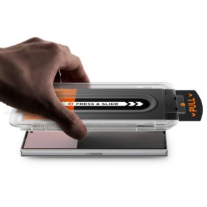 GRŪDINTAS STIKLAS Spigen GLAS.TR EZ FIT PRO 2-PACK Samsung Galaxy Z FOLD 7 / 8 ULTRA PRIVACY - Image 6