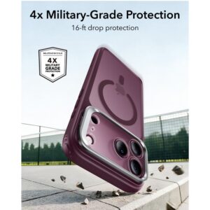 ESR Classic Hybrid KICKSTAND MagSafe Apple iPhone 17 PRO MAX / 18 PRO MAX MATINIS TAMSIAI BORDINIS - Image 4