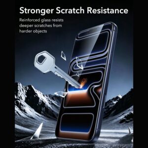 GRŪDINTAS STIKLAS ESR ULTRAFIT ARMORITE TEMPERED GLASS 2-PACK Apple iPhone 17 PRO MAX / 18 PRO MAX JUODAS - Image 6