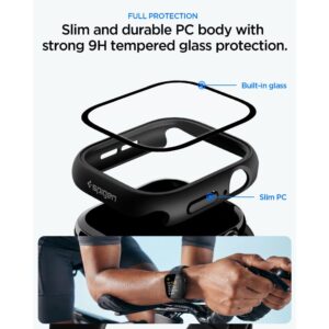 SPIGEN THIN FIT 360 APPLE WATCH 10 / 11 (46 MM) JUODAS - Image 5