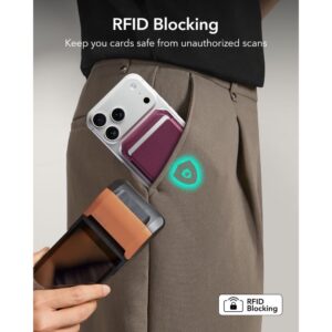 ESR Classic RFID MAGNETINIS PINIGINĖS STOVAS MagSafe TAMSIAI BORDO - Image 6