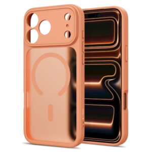 TECH-PROTECT BASICMAG MAGSAFE Apple iPhone 17 PRO / 18 PRO MATINIS KOSMINĖS ORANŽINĖS SPALVOS - Image 5