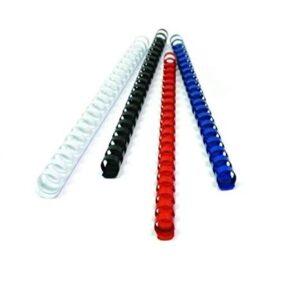 *Plastikinė įrišimo spiralė 22mm raudona