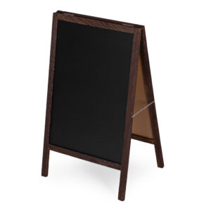 Reklaminis A formos stovas 83x50 cm, dvipusė kreidinė lenta, ModernHome - Image 6