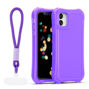 Safepop dėklas su dirželiu, skirtas Apple iPhone 11, violetinis