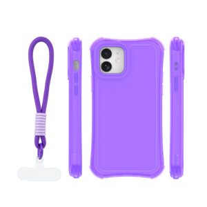 Safepop dėklas su dirželiu Apple iPhone 12 / 12 Pro 6,1" violetinis - Image 2