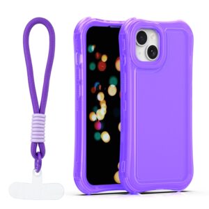 Safepop dėklas su dirželiu, skirtas Apple iPhone 13 6,1" violetinis