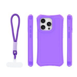 Safepop dėklas su dirželiu, skirtas Apple iPhone 15 Pro 6,1" violetinis - Image 2