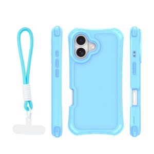 Safepop dėklas su dirželiu, skirtas Apple iPhone 17 6,3" mėlynas - Image 2