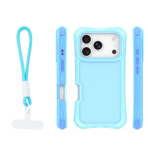 Safepop dėklas su dirželiu, skirtas Apple iPhone 17 Pro 6,3" mėlynas - Image 2