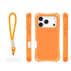 Safepop dėklas su dirželiu, skirtas Apple iPhone 17 Pro Max 6,9" oranžinis - Image 2
