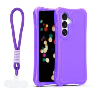 Safepop dėklas su dirželiu Samsung Galaxy S24 / S25 violetinis